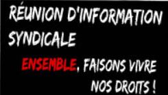 Dates des réunions d’information syndicale CFTC 2025