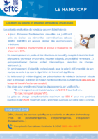 FICHE – HANDICAP – AVRIL 2025