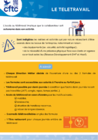 FICHE TELETRAVAIL – MAI 2025
